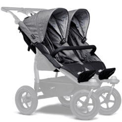 Tfk Siège De Poussette Double Duo Premium Gris 2020