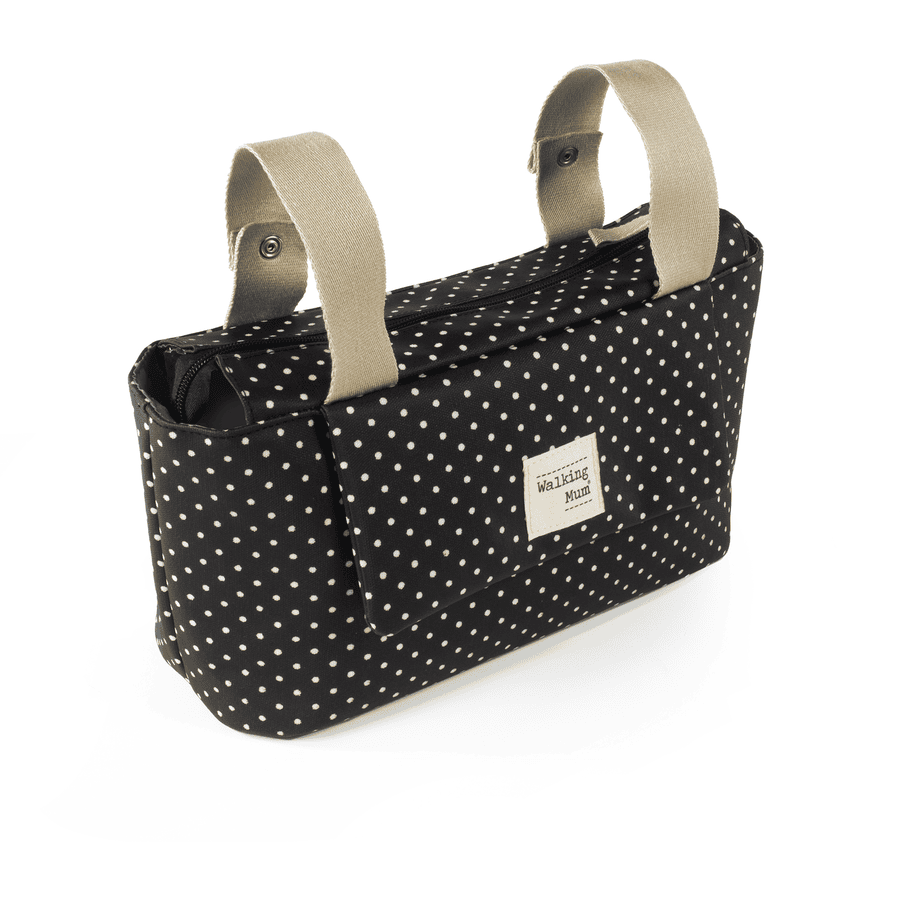 Walking Mum Sac Organiseur Pour Poussette Emily Noir 1 Walking Mum Sac Organiseur Pour Poussette Emily Noir